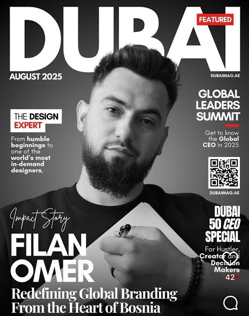 Naslovnica Dubai Magazinea, august 2025.